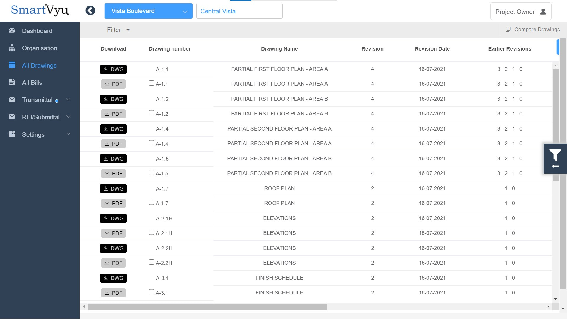 SmartVyu Dashboard